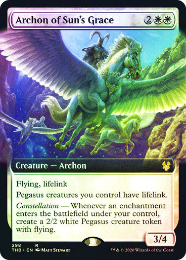 Archon of Sun's Grace (THB) (298) / Extended Art / Foil