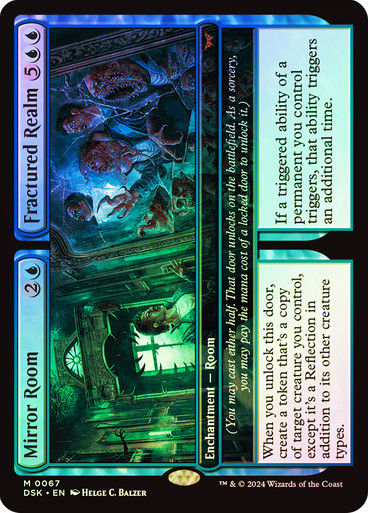 Mirror Room // Fractured Realm (DSK) (67) / Foil