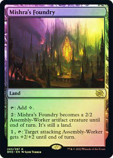 Mishra's Foundry (BRO) / Foil