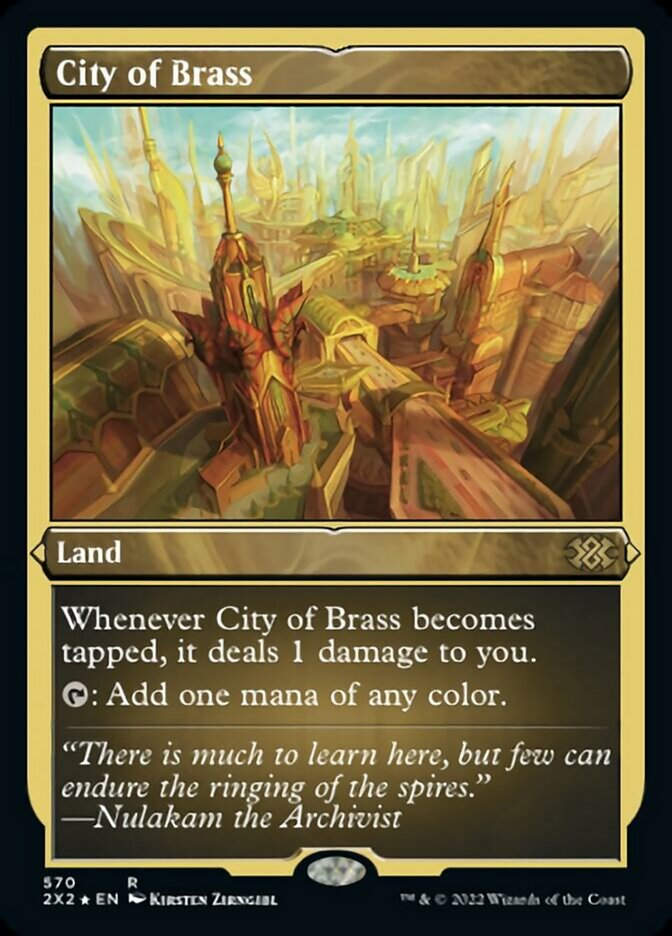City of Brass (2X2) / Etched Foil
