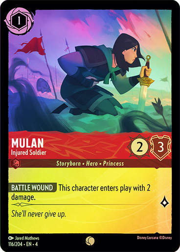 Mulan - Injured Soldier (LOR_URS) / Foil