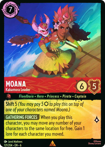 Moana - Kakamora Leader (LOR_AZU) / Foil