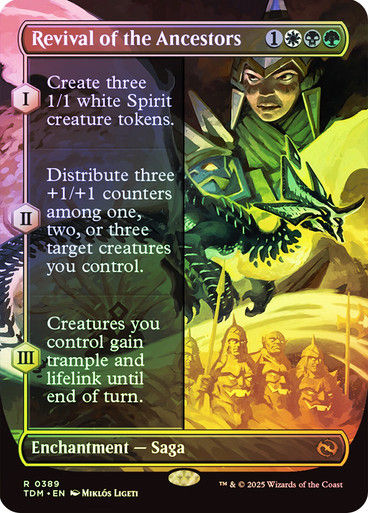 Revival of the Ancestors (TDM) (389) / Foil / Borderless