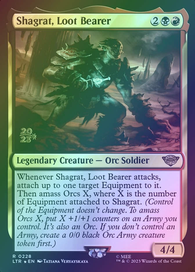 Shagrat, Loot Bearer (PLTR) (228s) / Foil