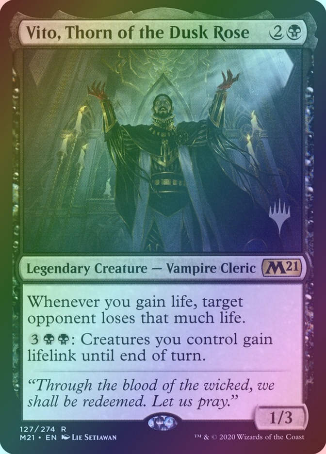 Vito, Thorn of the Dusk Rose (PM21) (127p) / Foil