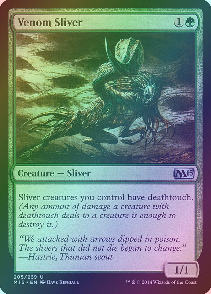 Venom Sliver (M15) (205) / Foil