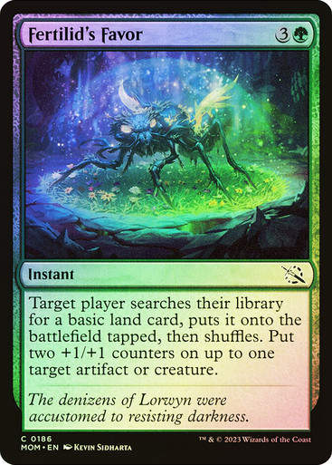 Fertilid's Favor (mom) / Foil