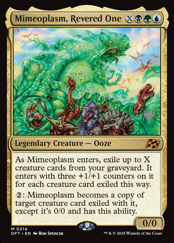 Mimeoplasm, Revered One (PDFT) (214p)