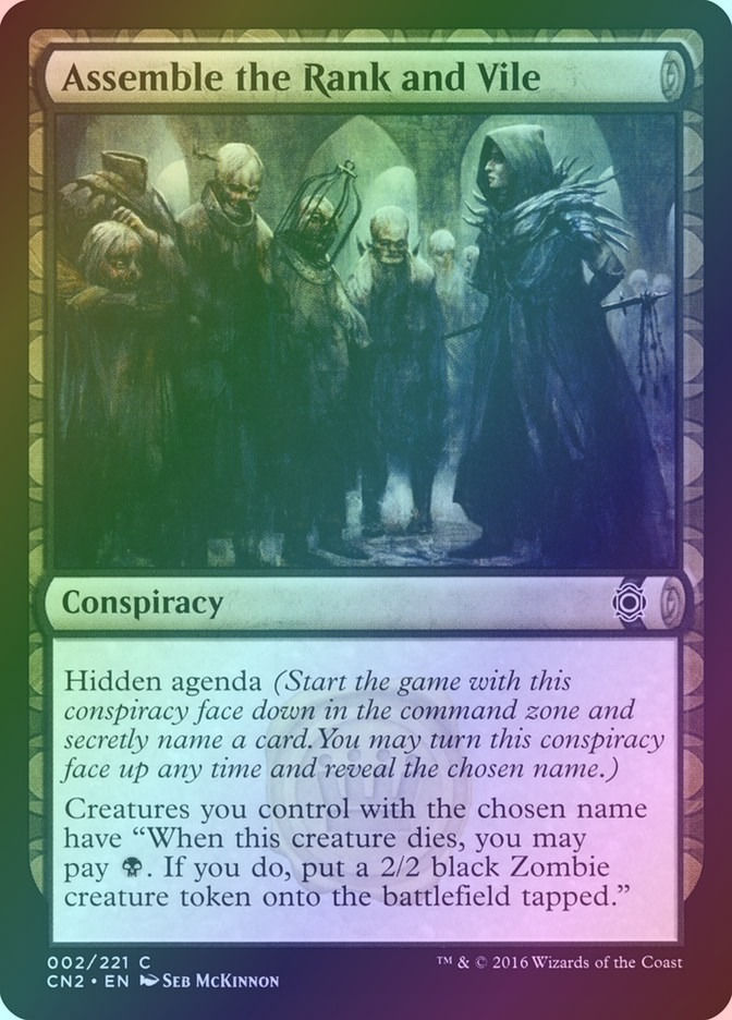 Assemble the Rank and Vile (CN2) (2) / Foil