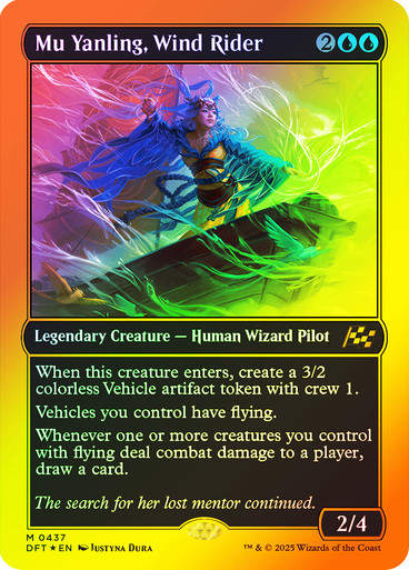 Mu Yanling, Wind Rider (DFT) (437)  / First Place Foil