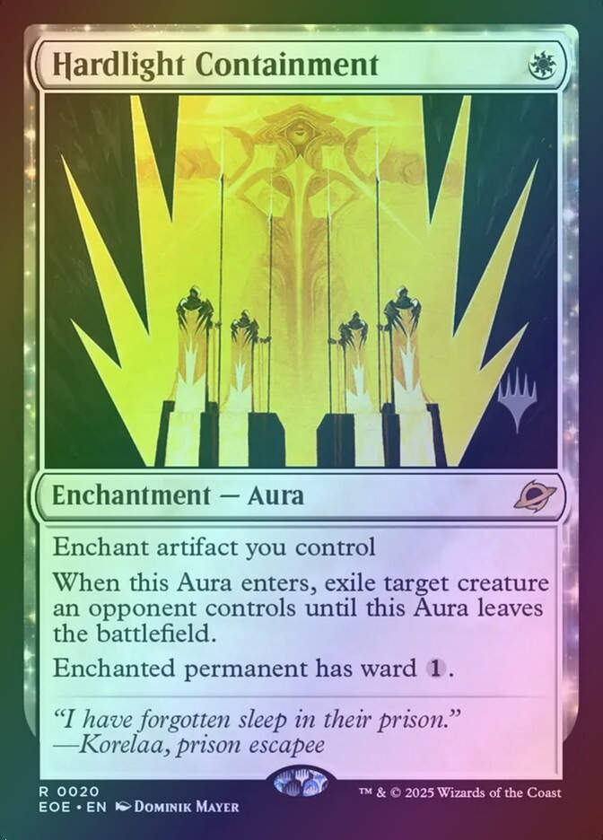 Hardlight Containment (PEOE) (20p) / Foil