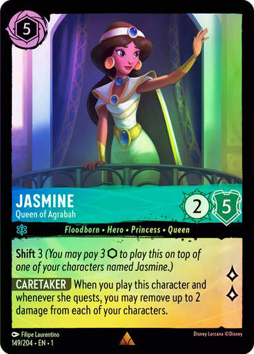 Jasmine - Queen of Agrabah (LOR_TFC) / Foil