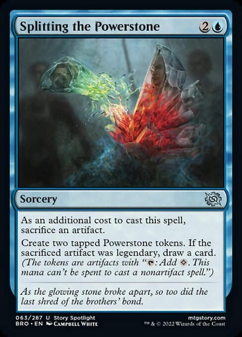 Splitting the Powerstone (BRO)