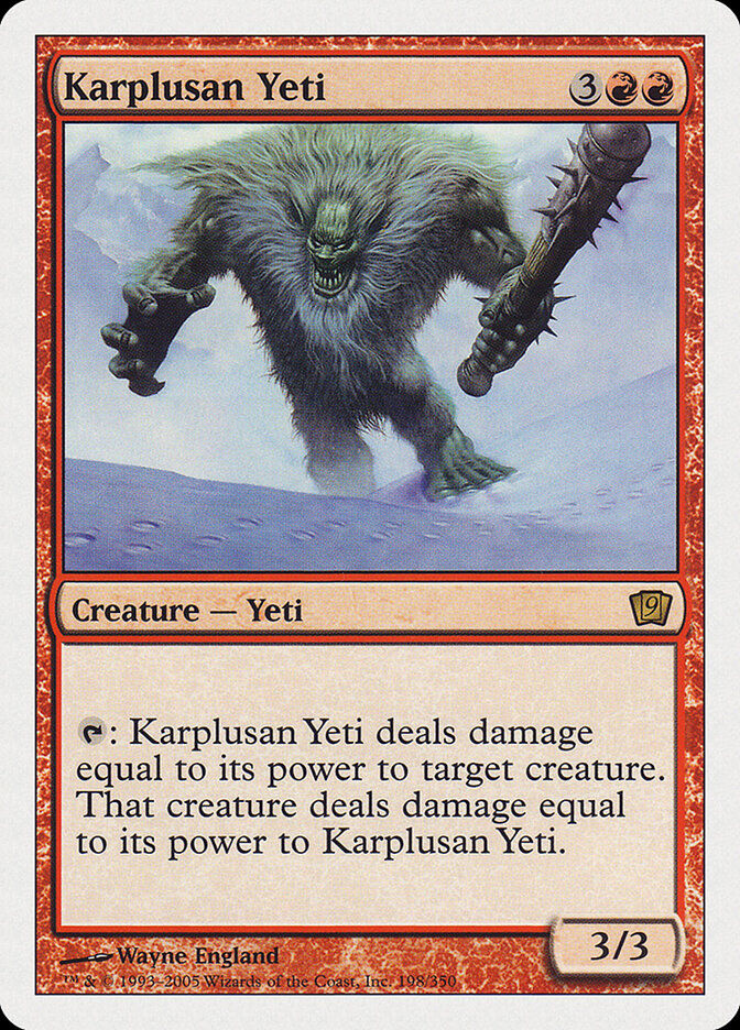 Karplusan Yeti (9ED) (198)