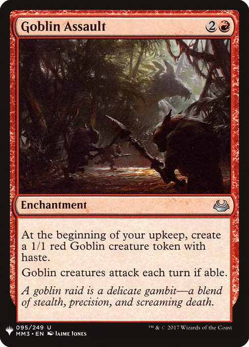 Goblin Assault (PLST) (MM3-95)