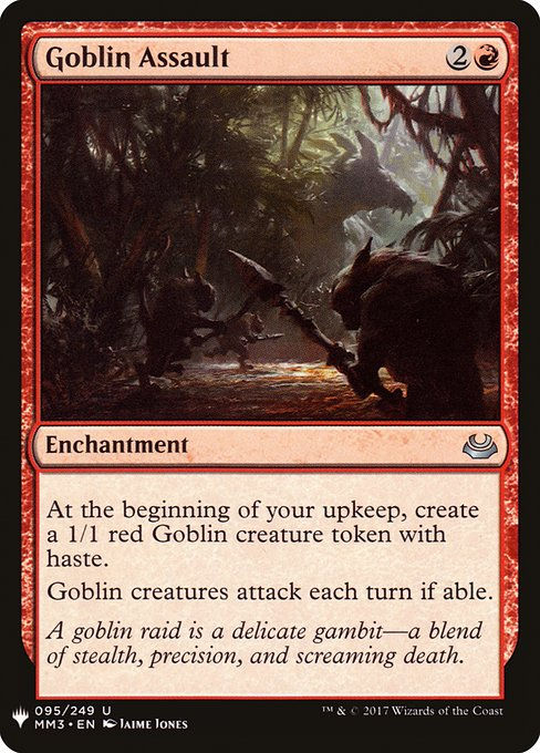 Goblin Assault (PLST) (MM3-95)