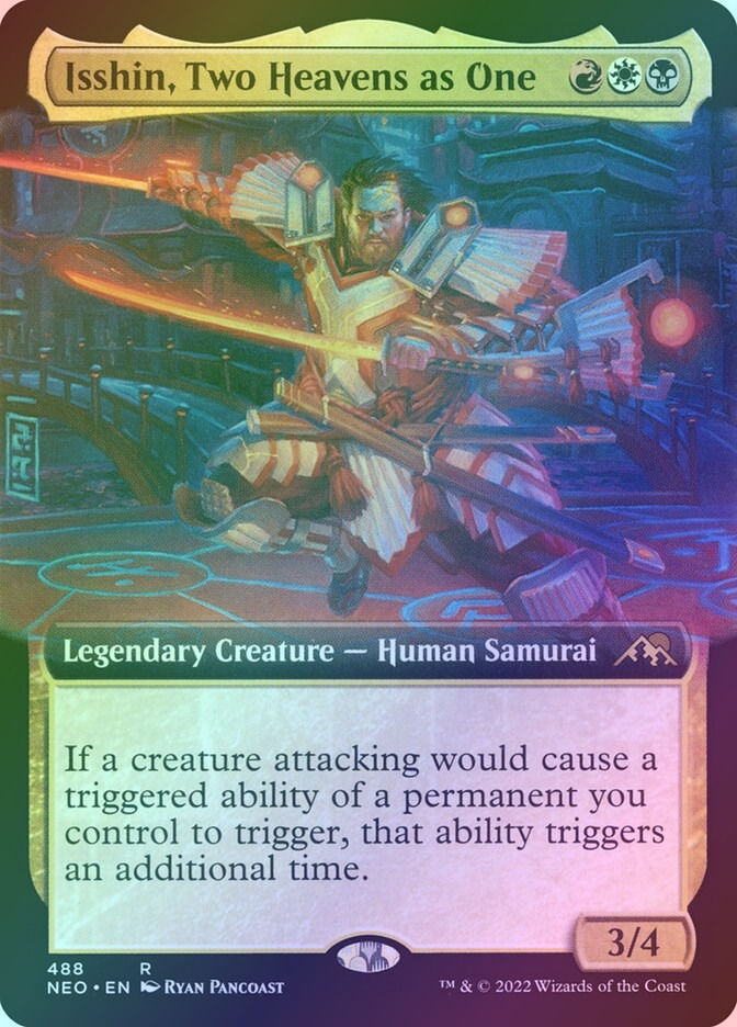 Isshin, Two Heavens as One (NEO) (488) / Extended Art / Foil