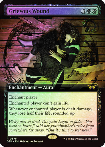 Grievous Wound (DSK) (375) / Foil / Extended Art