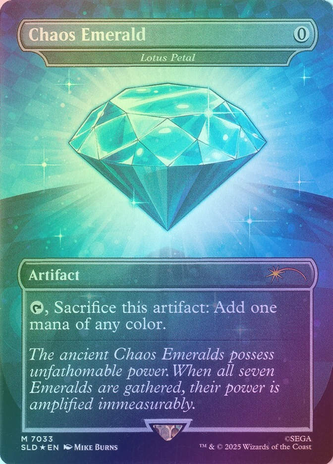 Lotus Petal (SLD) (7033) / Borderless / Foil