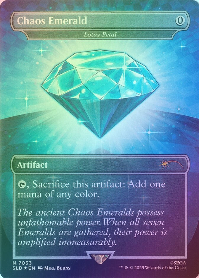 Lotus Petal (SLD) (7033) / Borderless / Foil