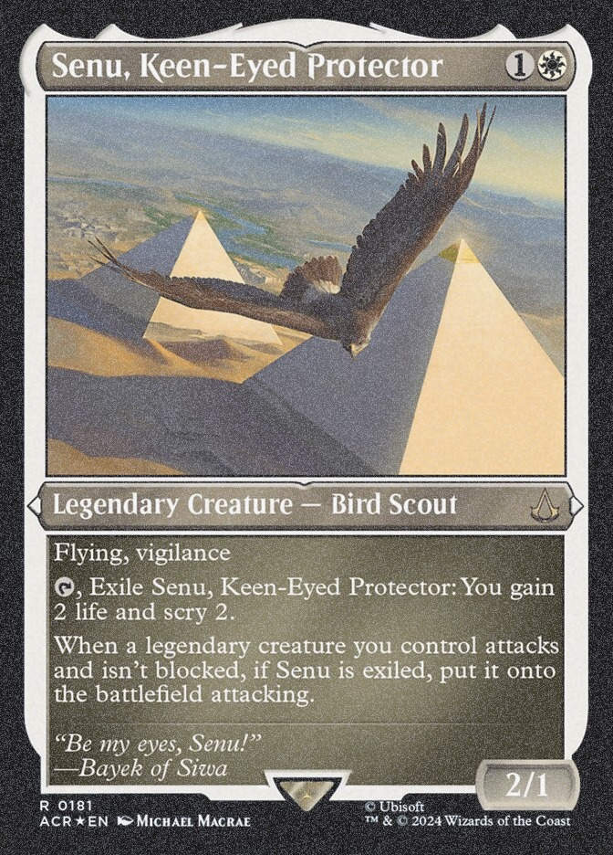Senu, Keen-Eyed Protector (ACR) (181) / Foil Etched