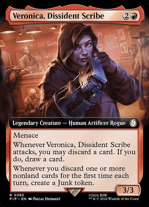 Veronica, Dissident Scribe (pip) (395) / Extended Art