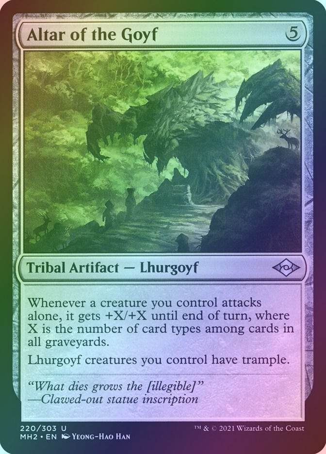 Altar of the Goyf (MH2) (220) / Foil