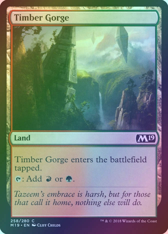 Timber Gorge (M19) (258) / Foil