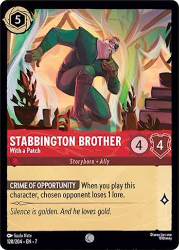 Stabbington Brother - With a Patch (LOR_ARC)