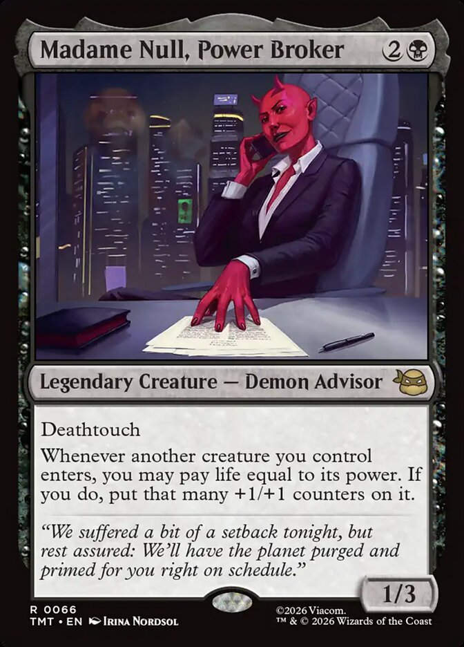 Madame Null, Power Broker (TMT) (66)