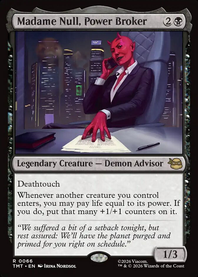 Madame Null, Power Broker (TMT) (66)
