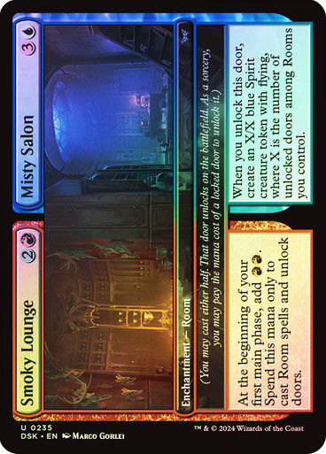 Smoky Lounge // Misty Salon (DSK) (235) / Foil