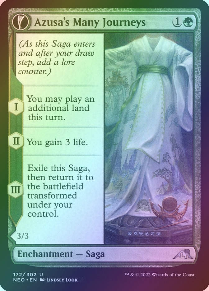 Azusa's Many Journeys // Likeness of the Seeker (NEO) (172) / Foil