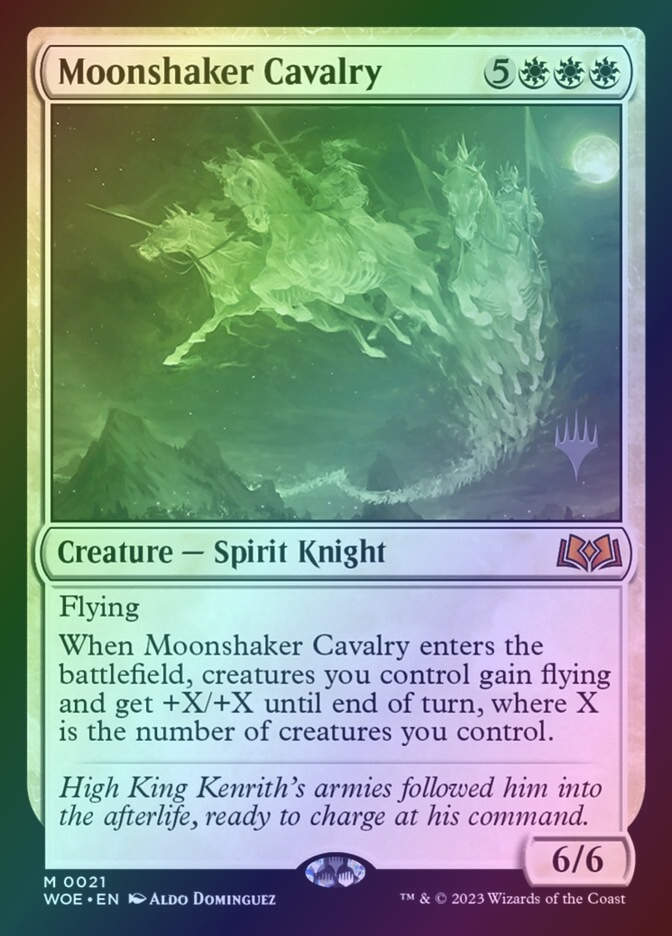 Moonshaker Cavalry (PWOE) (21p) / Foil