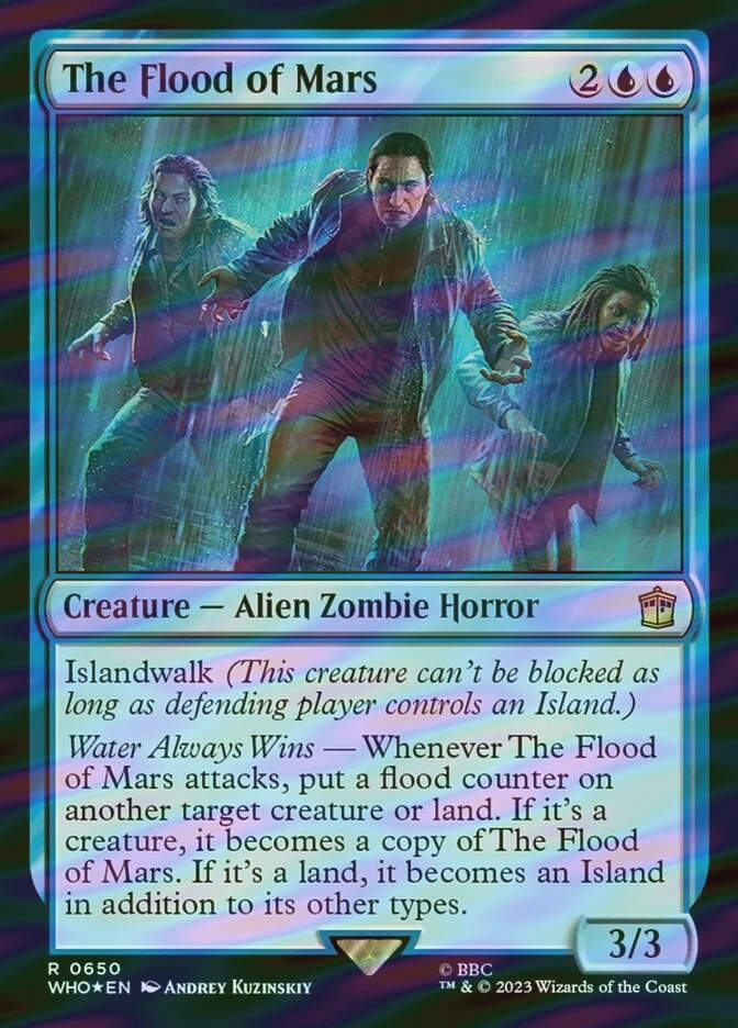 The Flood of Mars (WHO) (650) / Surge Foil