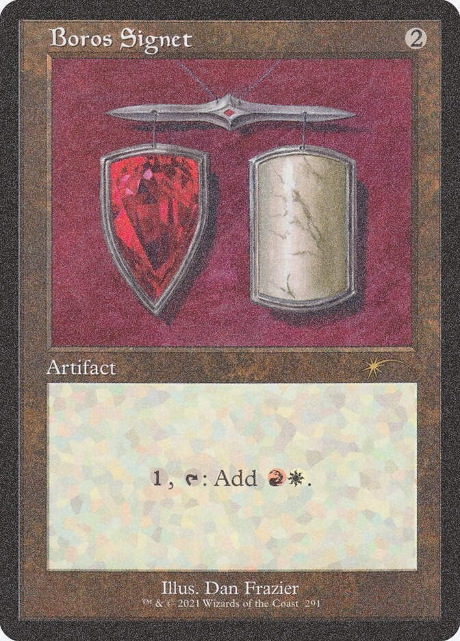 Boros Signet (SLD) (291) / Foil Etched