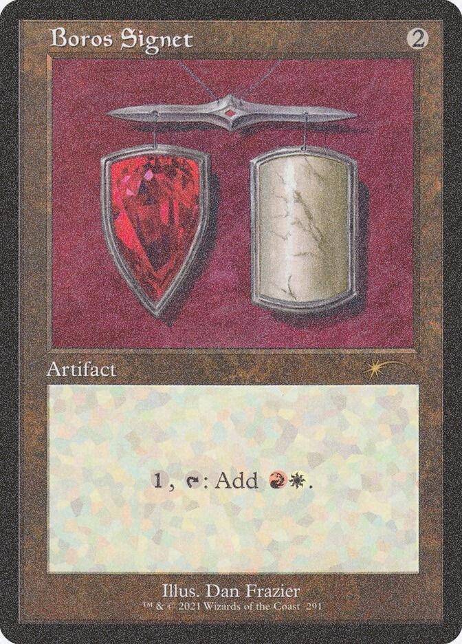 Boros Signet (SLD) (291) / Foil Etched