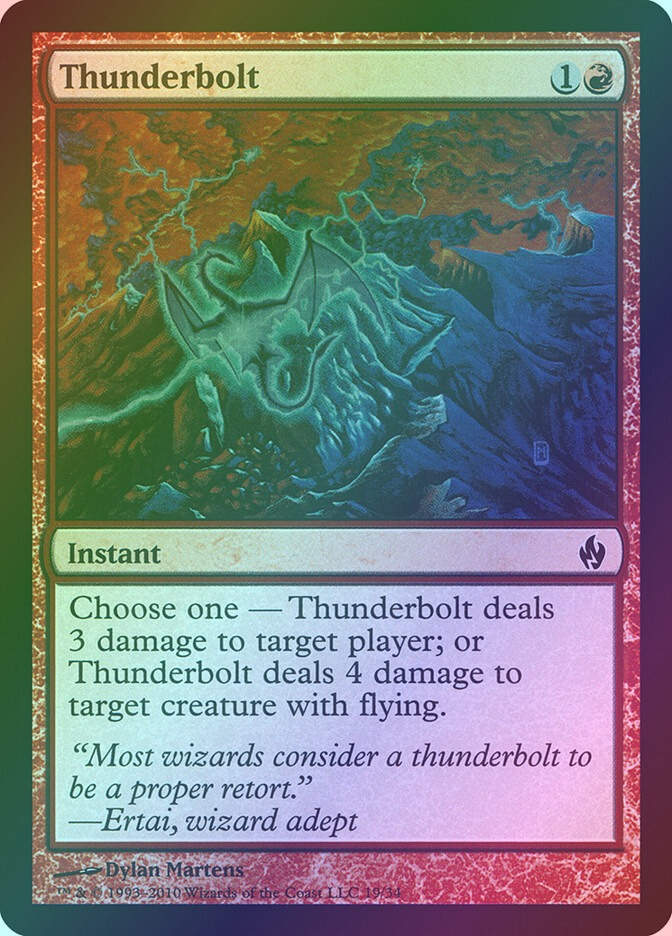 Thunderbolt (PD2) (19) / Foil