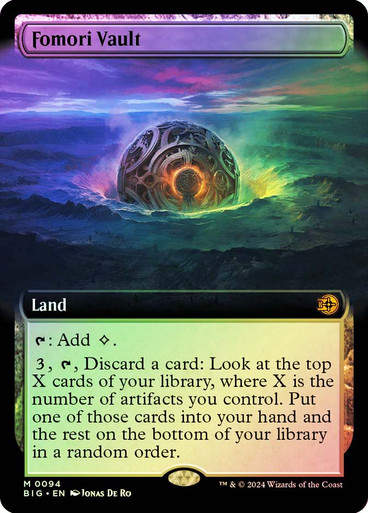 Fomori Vault (BIG) (94) / Extended Art / Foil