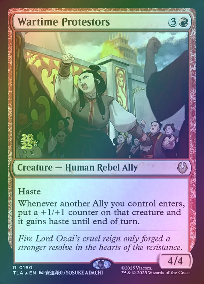 Wartime Protestors (PTLA) (160s) / Foil