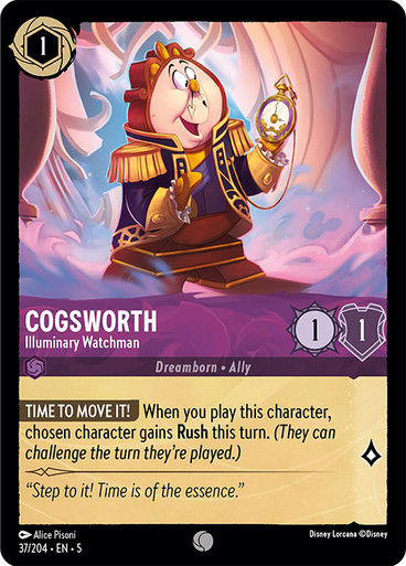 Cogsworth - Illuminary Watchman (LOR_SHS)