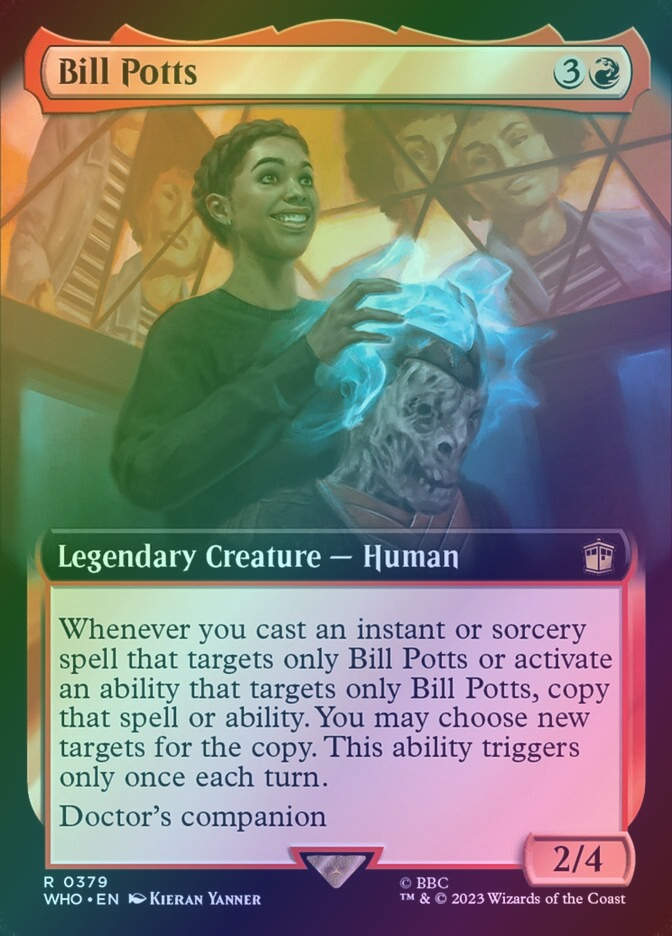 Bill Potts (WHO) (379) / Extended Art / Foil