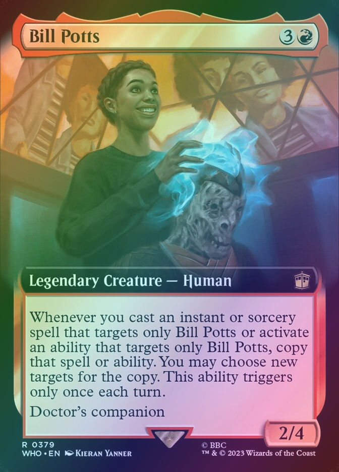Bill Potts (WHO) (379) / Extended Art / Foil