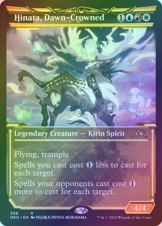 Hinata, Dawn-Crowned (NEO) (398) / Showcase / Foil