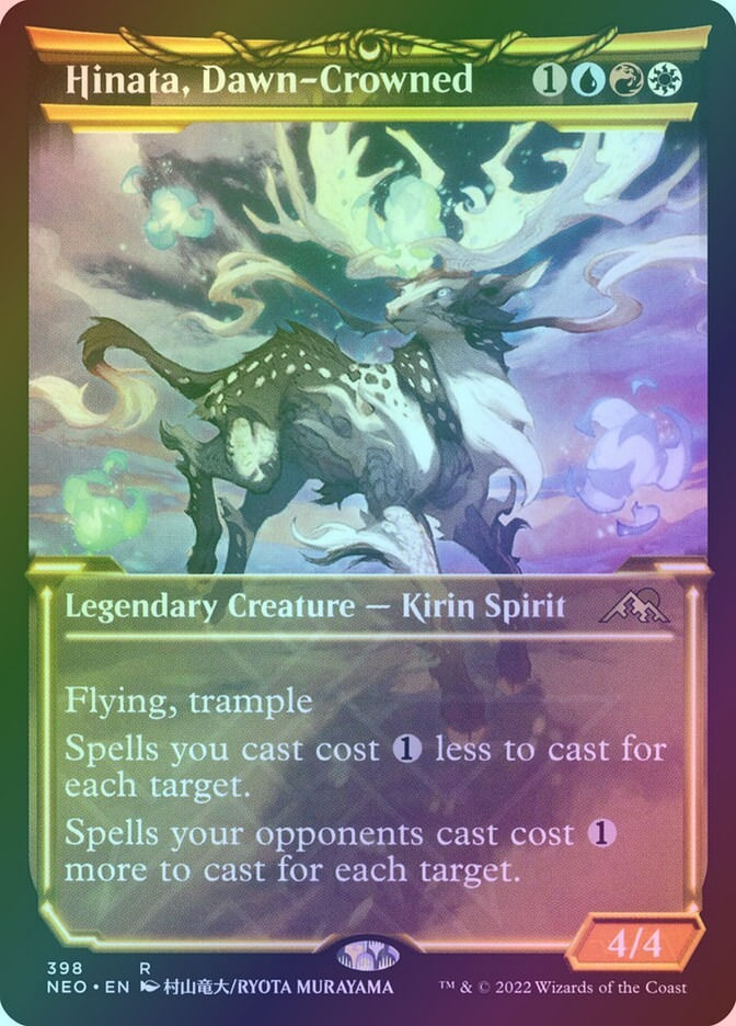 Hinata, Dawn-Crowned (NEO) (398) / Showcase / Foil