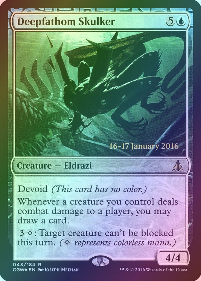 Deepfathom Skulker (POGW) (43s) / Foil