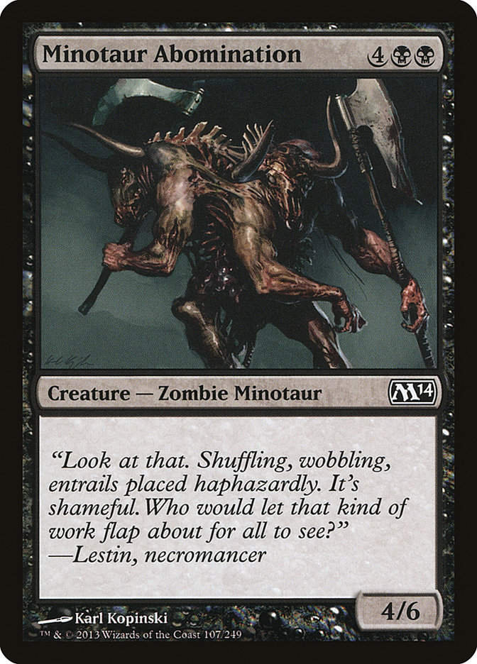 Minotaur Abomination (M14) (107)