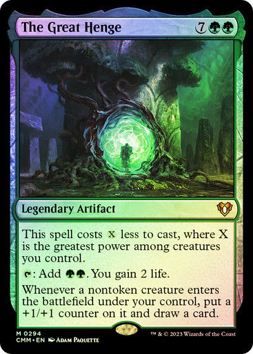 The Great Henge (cmm) / Foil