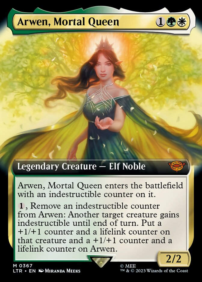 Arwen, Mortal Queen (LTR) (367) / Extended Art