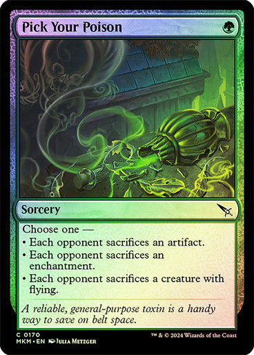 Pick Your Poison (mkm) (170) / Foil
